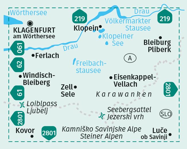 Klopeiner See, Karawanken Ost, Steiner Alpen + Aktiv Guide - Image 6