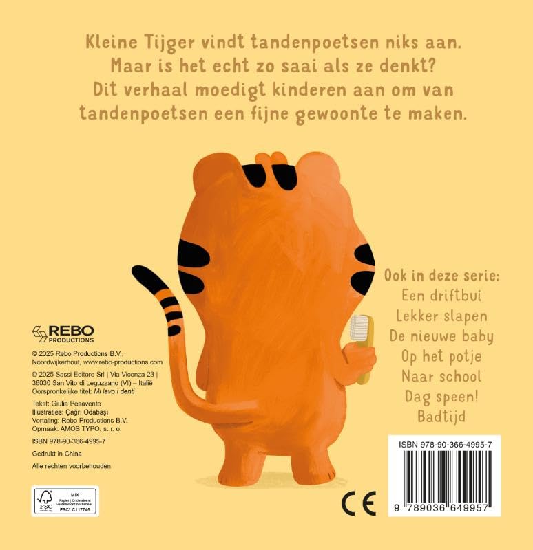 Tandenpoetsen - Stap voor stap Kartonboekje - Image 2