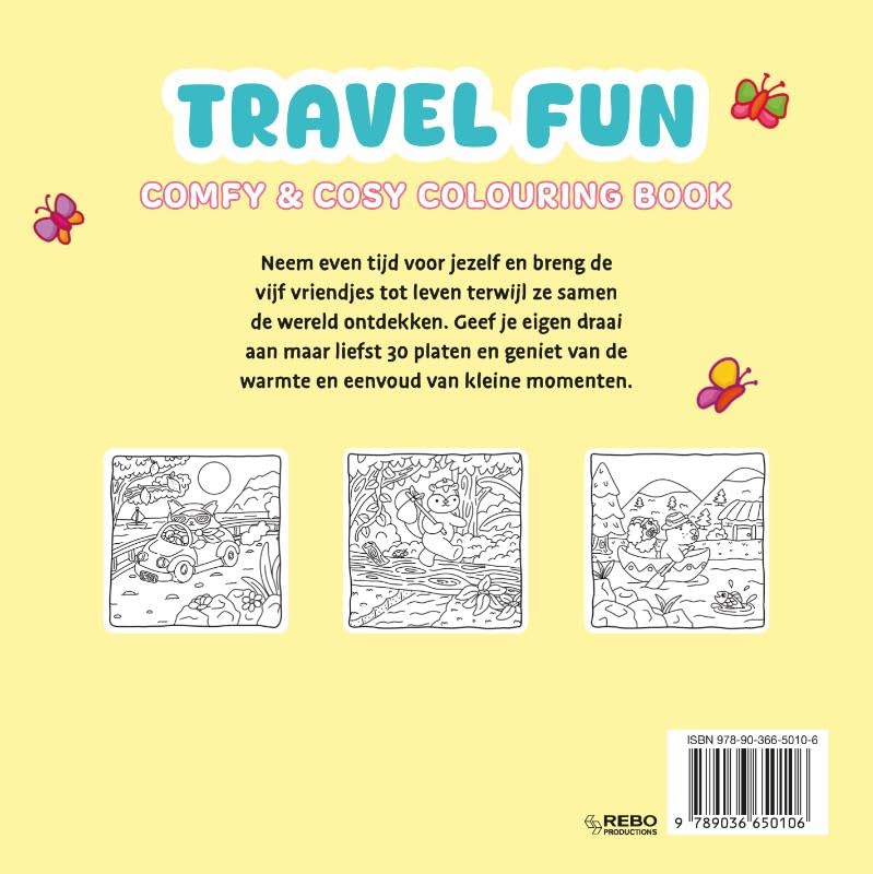 Travel fun - Comfy & cosy Kleurboek - Image 2
