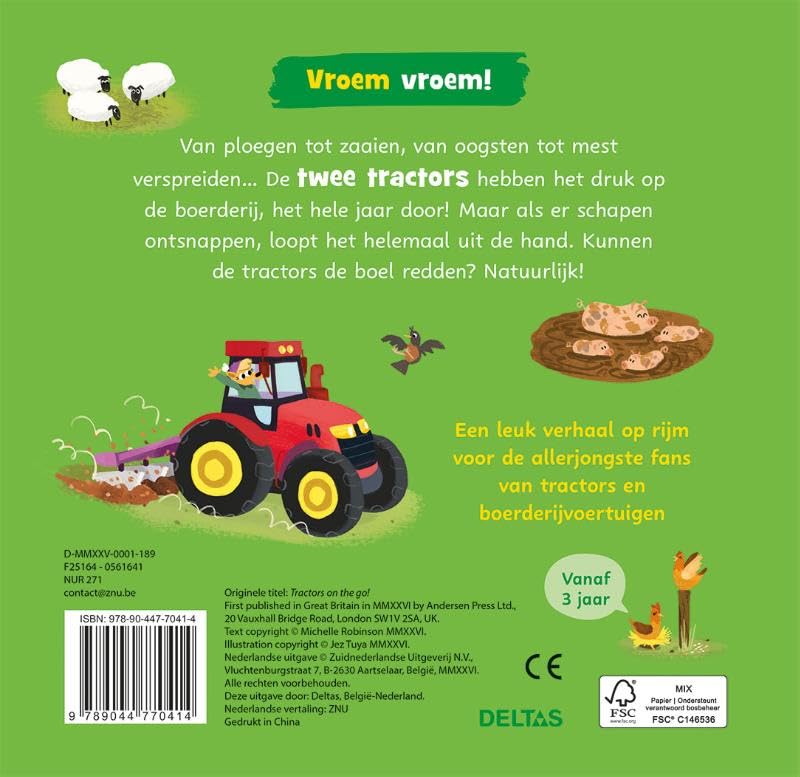 Vroem Vroem - Aan Het Werk! Een Boek Vol Stoere Tractors - Image 2