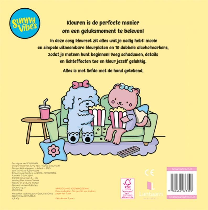 Sunny vibes - Candy kleurset: Lief & vrolijk kleuren - Image 2