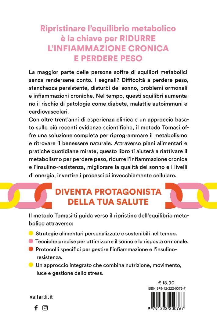 Cristina Tomasi - La Rivoluzione Del Metabolismo. Il Protocollo Metabolico Contro Infiammazione E Insulino-Resistenza Per Prevenire Le Malattie, Ralle - Image 2